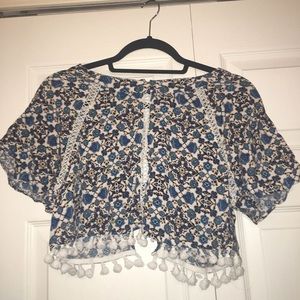 Forever 21 Cropped Blouse